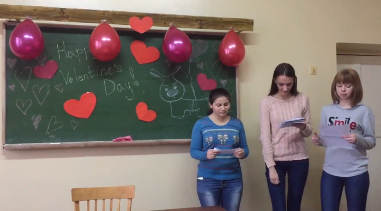 Конкурс креативной языковой зарядки «Love actually»