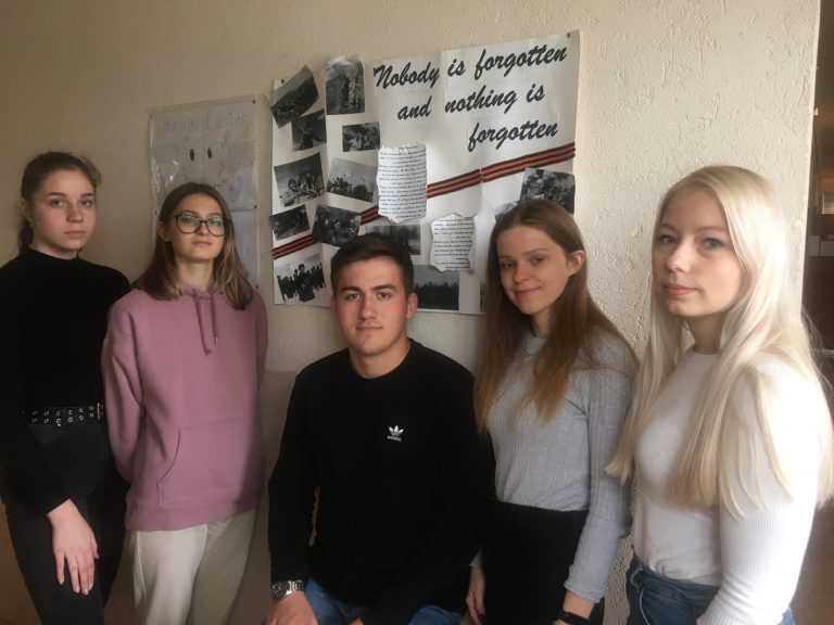 Отчет о проведении мероприятия «День Победы».  на кафедре иностранных языков № 4 Института филологии (СП)