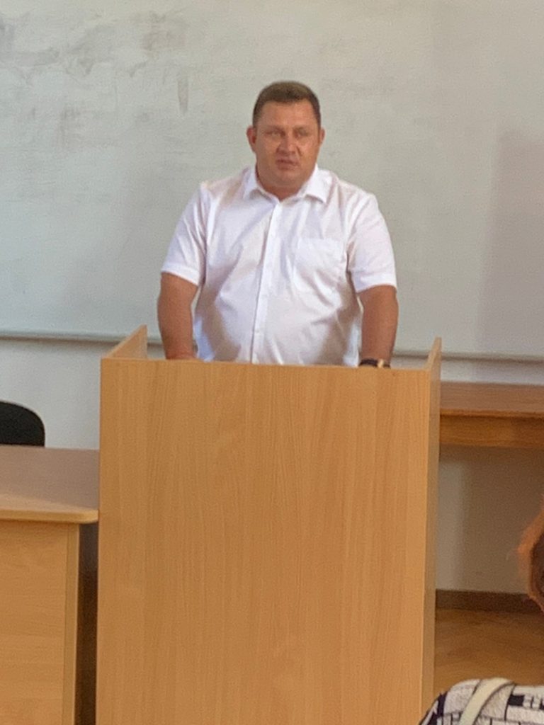 Сотрудники Института филологии КФУ им.В.И.Вернадского участвуют во встрече с кандидатом в депутаты Государственной Думы Российской Федерации Ю.Ю.Нестеренко