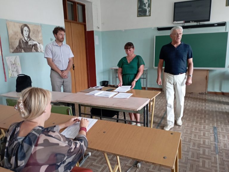Профессор Петренко А.Д. проводит заседание Ученого совета Института филологии КФУ им.В.И.Вернадского