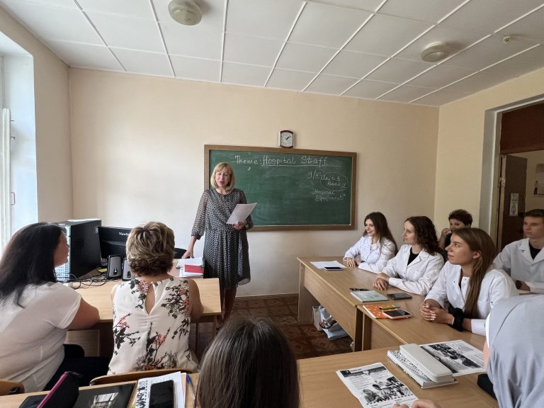 Отчет о проведении научного семинара «Проблемы специализации в обучении иностранному языку в медицинском вузе» на кафедре иностранных языков №4 Института филологии 11 сентября 2024 года, ауд. 317,  ОТКЗ Медицинский институт им. С.И. Георгиевского