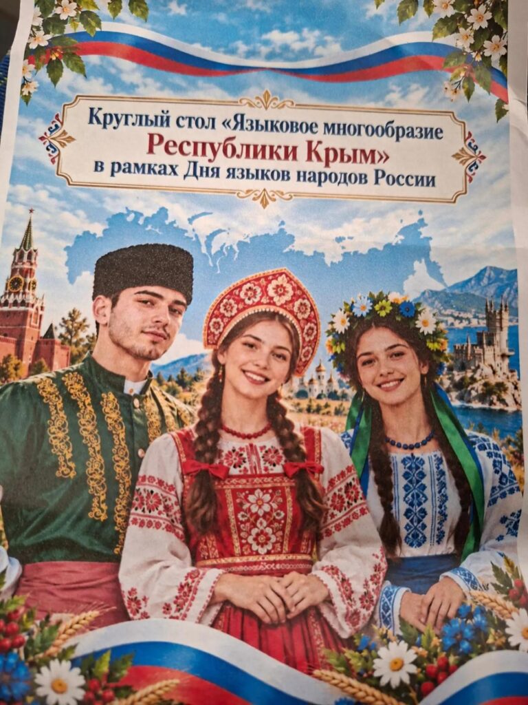 Доцент ФФ КФУ им.В.И.Вернадского Банах Л.С. выступила с докладом в рамках круглого стола «Языковое многообразие Республики Крым»